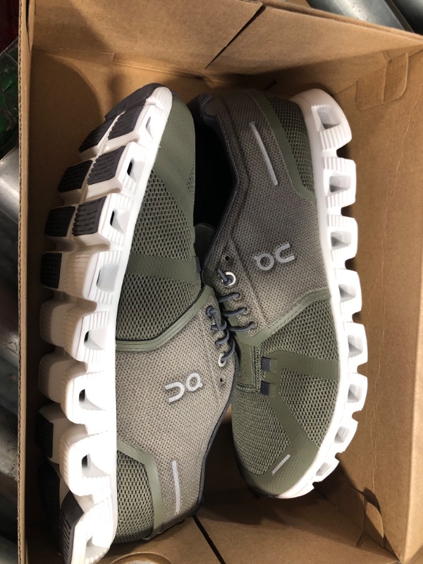 Photo 1 of On Men's Cloud 5 Sneakers, Olive/White, 8.5 Medium US