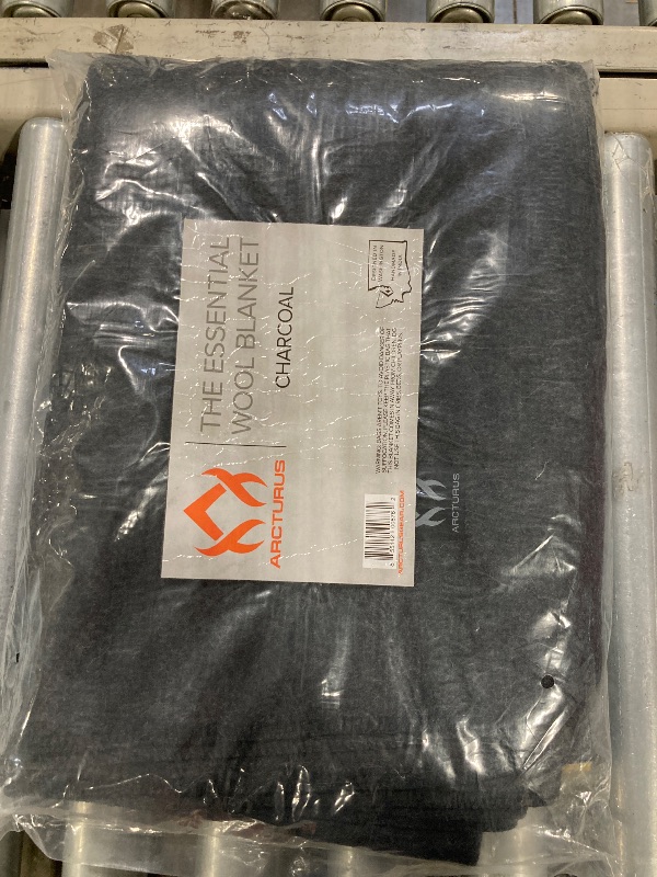 Photo 1 of Arcturus Military Wool Blanket - 4.5 lbs, Warm, Heavy, Washable, Large 64" x 88" - Great for Camping, Outdoors, Survival & Emergency Kits (Charcoal Gray)