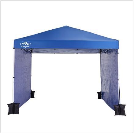 Photo 1 of ***NON-REFUNDABLE, PARTS ONLY, BROKEN FRAME**
Yoli Malibu EasyLift 100 10' x 10' Straight Leg Instant Canopy Value Pack
