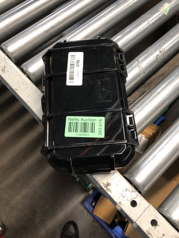 Photo 1 of Evergreen 100 Pistol Round Bullet Locking Storage Case - Travel Safe/Mil Spec/Waterproof/USA Made - for .380 ACP, 9mm.40 S&W.45 ACP, 10mm, 5.7 FN.38 SPL.357 MAG (56 Black)