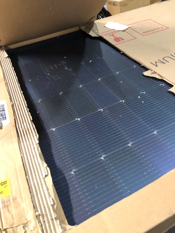 Photo 1 of JJN 2pcs 400 Watt Bifacial Solar Panel Kit