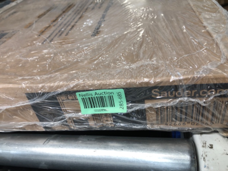 Photo 1 of Sauder Harbor View Home Office Computer Desk with Hutch, Keyboard Tray, in Curado Cherry***FACTORY SEALED*** ***** 2 BOX SET *******