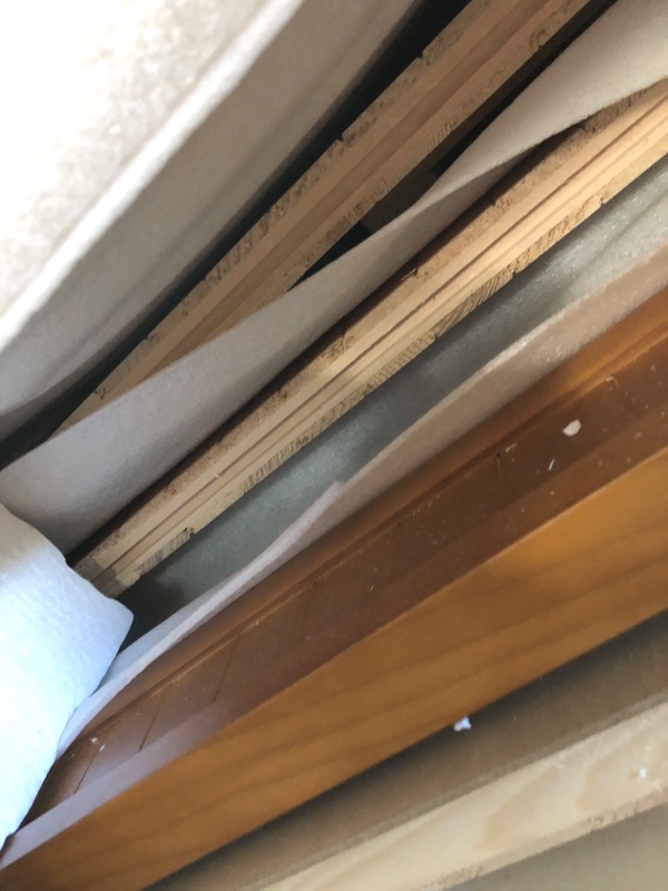 Photo 7 of *FLOOR PIECE HAS SPLIT PLANK, LARGEST PIECE OF CHIPBOARD IS BROKEN DOWN MIDDLE HALFWAY & HAS CHIPPED CORNERS. NO DAMAGE TO GLASS AT TIME OF LISTING*
Infrared Sauna for Home Sauna Room, 1 Person Low EMF Wooden 950W Indoor Sauna Spa at Home with 10min Quick