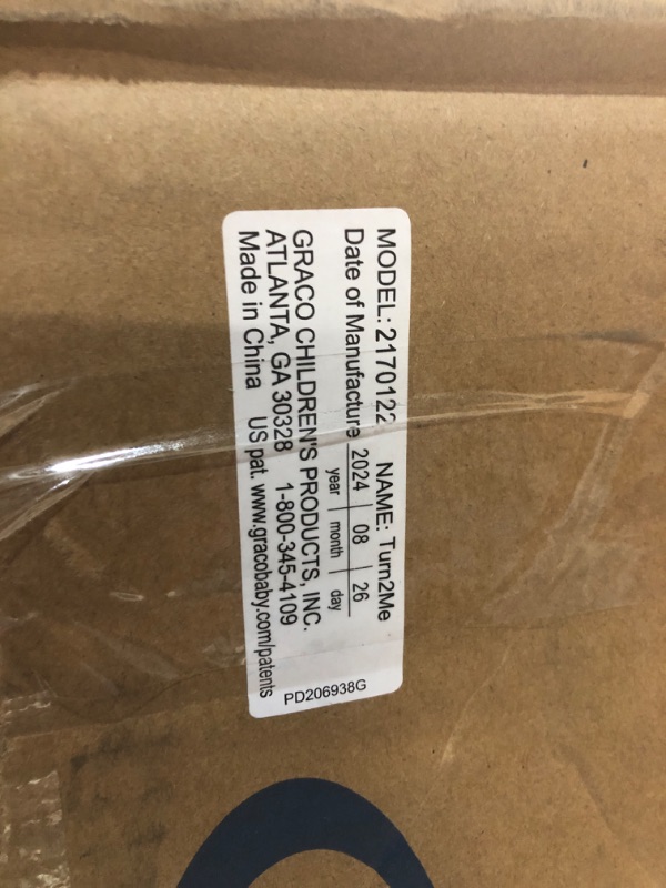 Photo 3 of ***MUNUFACTURED 08/26/2024Graco Turn2Me 3-in-1 Convertible Car Seat, Rotating Seat feature, with Rear-Facing, Forward-Facing and Highback Booster options in Cambridge ****MANUFACTURED 08/26/2024