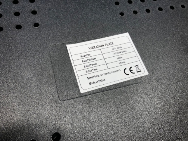Photo 7 of ***USED - DOESN'T POWER ON - UNABLE TO TROUBLESHOOT***
LifePro Vibration Plate Exercise Machine - Whole Body Workout Vibration Fitness Platform w/ Loop Bands - Home Training Equipment - Remote, Balance Straps, Videos & Manual