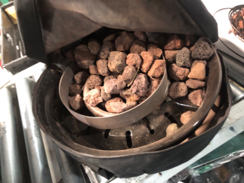 Photo 1 of Camp Chef Juniper Fire Pit - Portable & Propane Campfire Pit with Foldable Legs & Lava Rocks - Comes with a Carry Bag - 24"