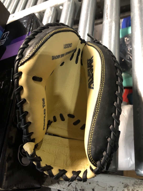 Photo 3 of All Star Cm3031 Comp 33.5" Catcher's Mitt 2 Piece Black/Tan 33.5 Right Hand