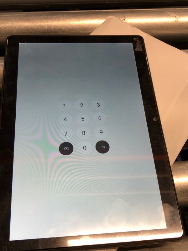 Photo 2 of **ITEM IS LOCKED NEEDS TO BE RESET BY MANUFACTURER-MINOR DAMAGE SCUFF-MISSING CHARGER**
Tablet 10.1 inch Android 12 Tablet 2024 Latest Update Octa-Core Processor with 64GB Storage, Dual 13MP+5MP Camera, WiFi, Bluetooth, GPS, 512GB Expand Support, IPS Full