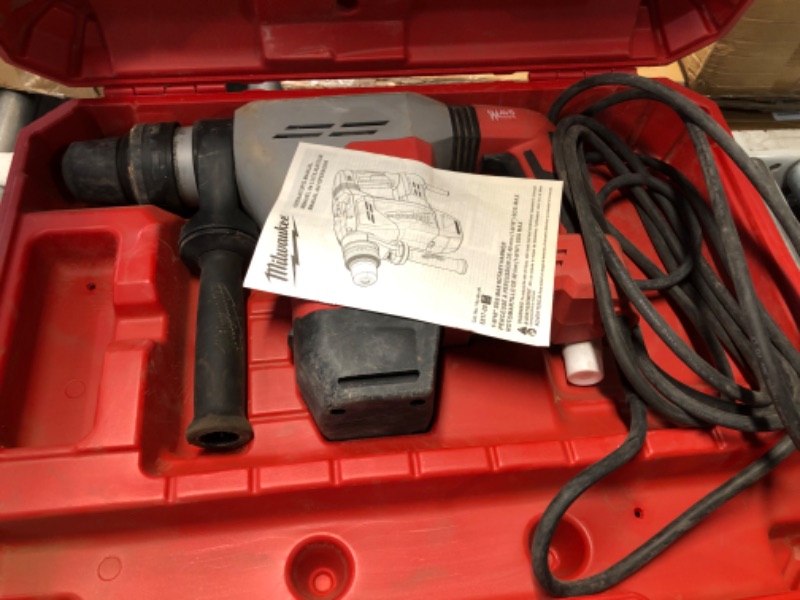 Photo 1 of ***HEAVILY USED AND DIRTY - UNABLE TO TEST - LIKELY MISSING PARTS - SEE PICTURES***
Milwaukee 1-9/16 in. SDS-Max Rotary Hammer