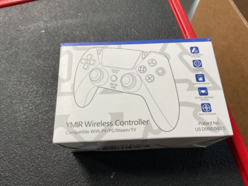 Photo 1 of CunPeyjmo for PS5 Controller, Wireless Control with 2 Back Paddles and Turbo, ldeal Gift for Christmas