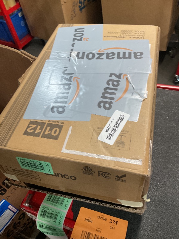 Photo 1 of Sunco 12 Pack 5CCT 6 Inch Ultra Thin LED Recessed Ceiling Lights Slim 1500LM High Brightness, 2700K/3000K/3500K/4000K/5000K Selectable, Dimmable, 14W, Canless Wafer with Junction Box