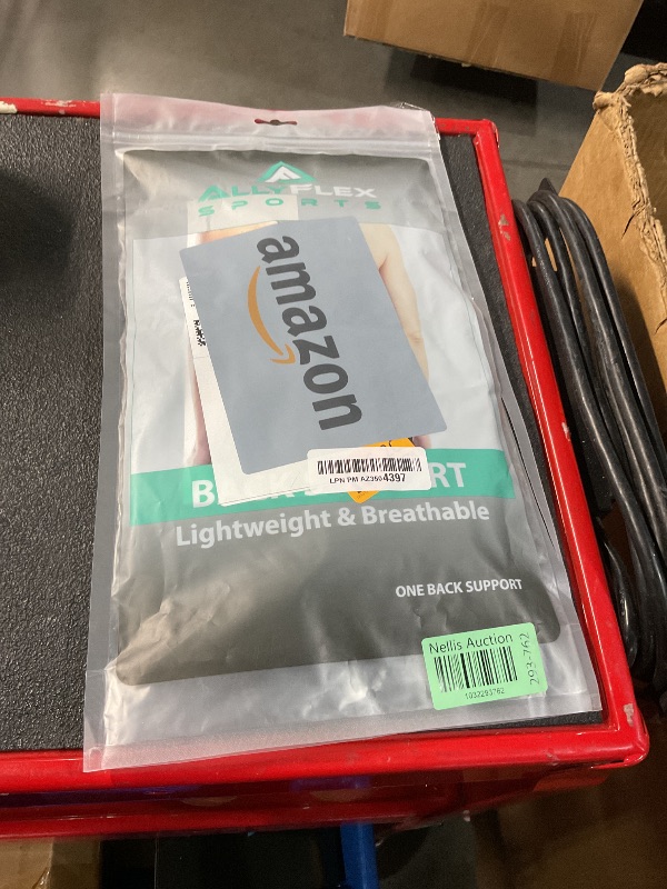 Photo 2 of AllyFlex Sports - Back Brace for Lower Back Pain, Back Support Belts with Adjustable Strap, Breathable Lumbar Support Belt with 3D Lumbar Pads, Slim Fit Lumbar Brace, X-Small to Small