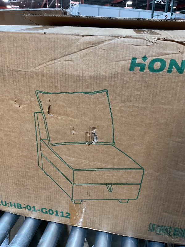 Photo 1 of 1 out of 3 boxes ***HONBAY Modular Sectional Sofa U Shaped Sectional Modular Sofa with Storage Convertible Sectional Couch for Living Room, Grey