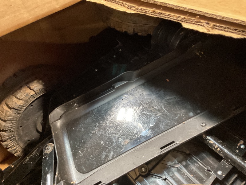 Photo 1 of 24V Powered Truck 2 Seater Kids Ride On Car,Parent Remote Control,4WD 800W Motor,3 Adjustable Speeds for Ages 3+,Built-in Music Player,Kids Electric Ride On Toys with Easy Assembly, Black