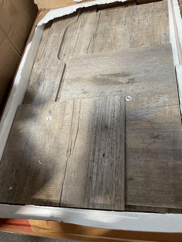 Photo 1 of **MISSING ASSEMBLY PIECES** Farmhouse 47" Executive Desk, Computer Desk with Drawers and Storage Cabinet, Workstation with Hutch for Home Office