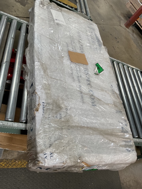 Photo 1 of ****FOR PARTS/DAMAGED & BROKEN PIECES**** Monarch Specialties Computer Desk with File Cabinet - Left or Right Set- Up - 48"L (Brown Reclaimed Wood Look)