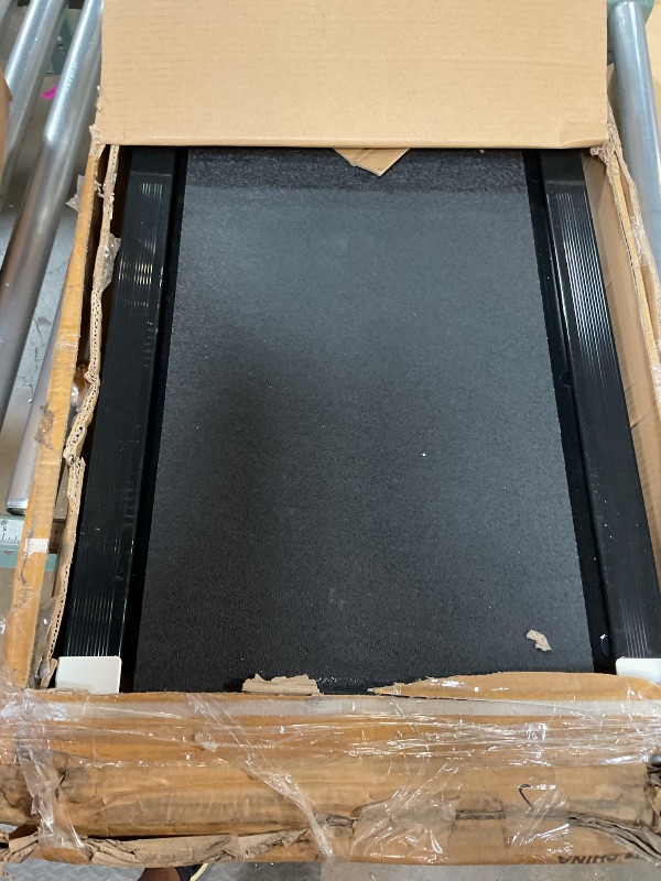 Photo 1 of 2 Side Walking Pad Treadmill with Incline Massage Function, 2 in 1 Under Desk Treadmills Walking Pad and Foot Massager for Home/Office, Portable Treadmill with Remote Control LED Display