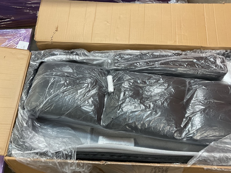 Photo 1 of **** PARTIAL SET/MISSING PIECES **** Modular Sectional Sofa,6 Pieces Sectional Couches for Living Room,U Shaped Cloud Couch with Ottoman Chaise Set, Black