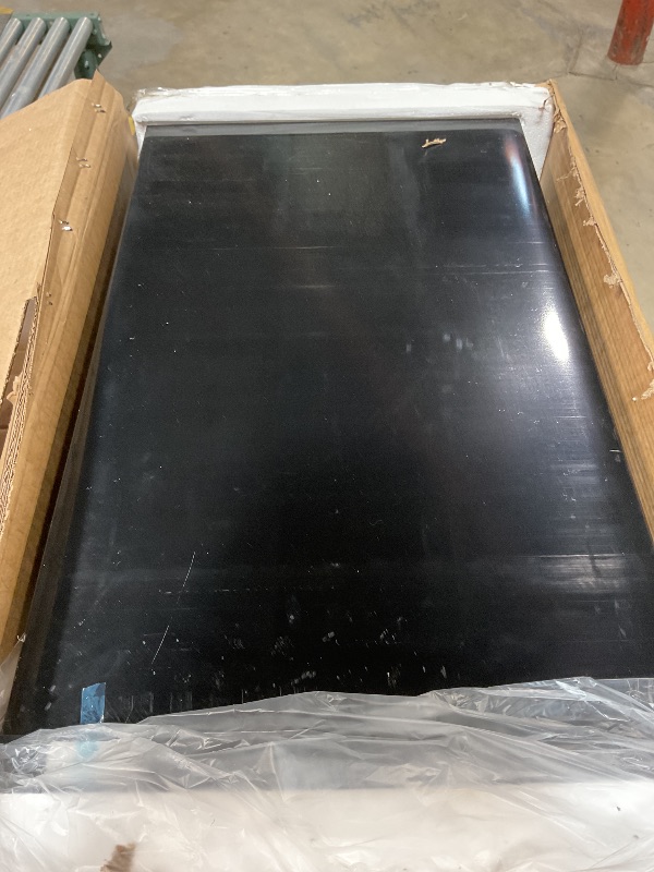 Photo 1 of **FOR PARTS/NON-FUNCTIONAL** EUASOO 7.0 Cu.Ft Deep Compact Freezer, Adjustable 7-Gear Temperature Control(-18°F to -46°F) with Removable Baskets, Chest Freezer for Office, Garage, Basement, House, Kitchen, Shop, RVs-Dark Black