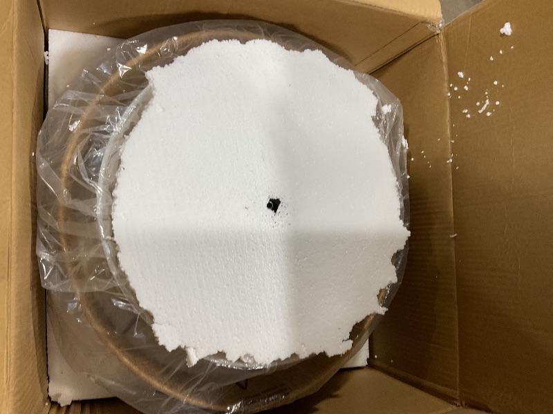 Photo 1 of 18'' Farmhouse Rattan Chandeliers for Dining Room,3-Light Boho Light Fixtures Rattan Pendant Light Fixture with Fabric Shade Drum Chandeliers for Bedroom Dining Room Foyer Kitchen Hallway