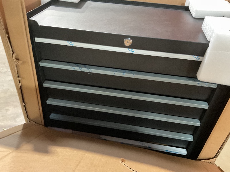 Photo 1 of 24-Inch Rolling Tool Chest with 6 Drawers – Mobile Tool Organizer with Locking System & Drawer Liners