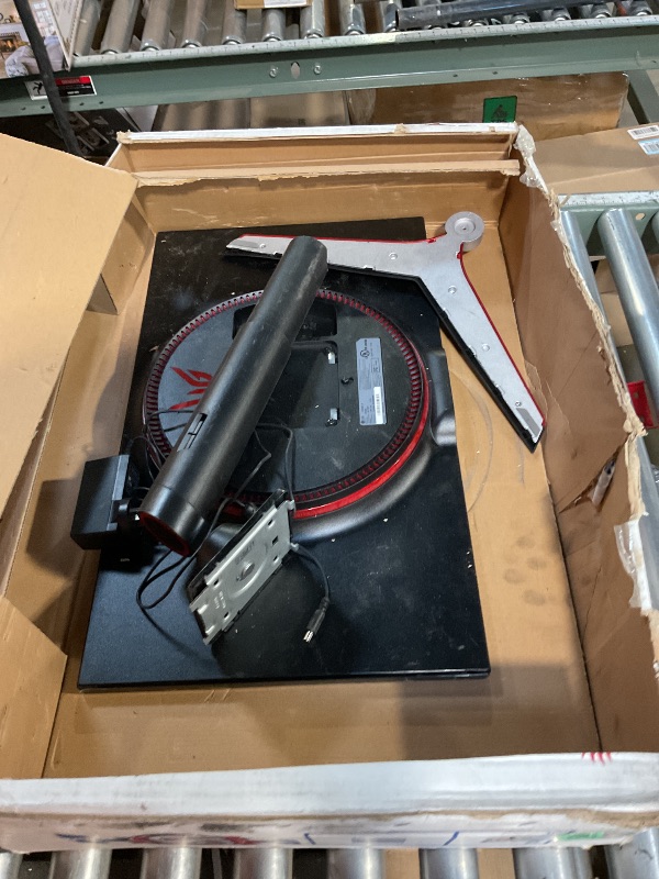 Photo 1 of ***FOR PARTS/NON-FUNCTIONAL*** LG UltraGear QHD 27-Inch Gaming Monitor 27GL83A-B - IPS 1ms (GtG), with HDR 10 Compatibility, NVIDIA G-SYNC, and AMD FreeSync, 144Hz, Black