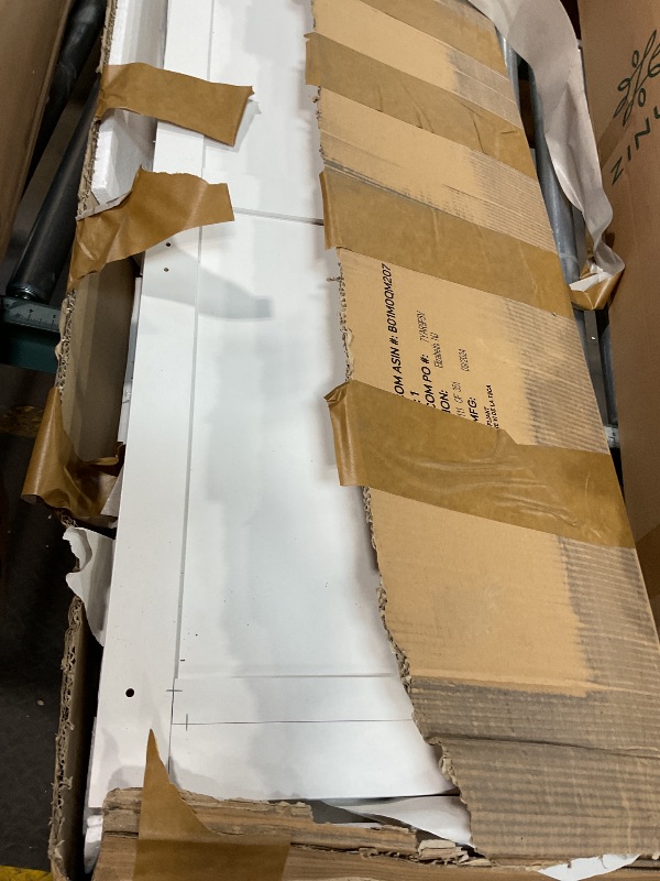 Photo 1 of **MISSING ASSEMBLY PIECES** Sauder Select Storage Cabinet/ Pantry cabinets, White finish