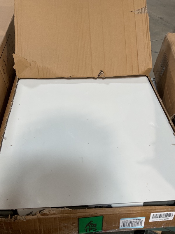 Photo 1 of *FOR PARTS ONLY* JALANCY Set of 2 Folding Tables with Carrying Handle Lightweight Rectangular Portable Plastic Camping Table Steel Legs for Party, Dining, Wedding, Events, Picnic Indoor, Outdoor (6FT, White)