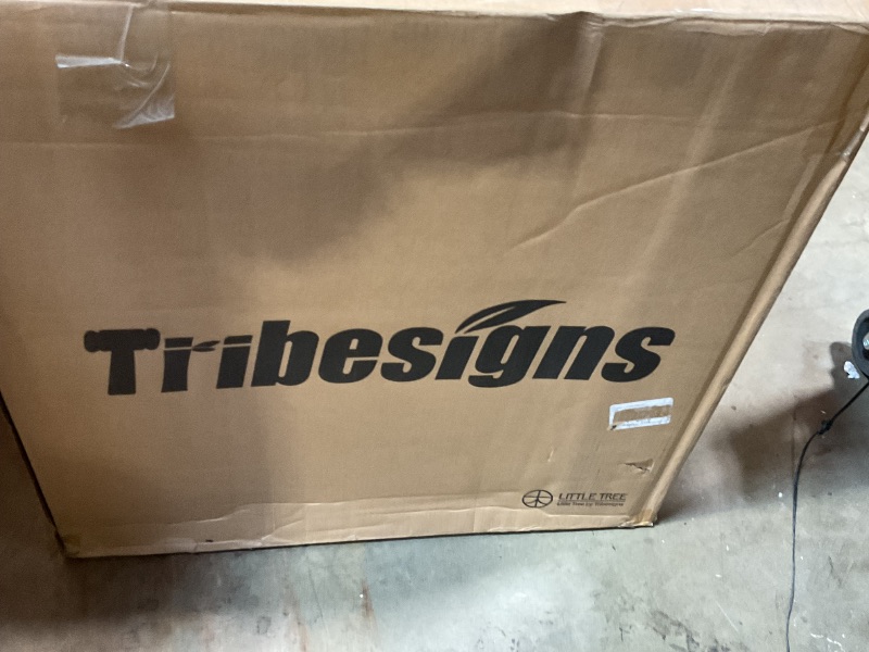 Photo 1 of **PARTIAL SET ONLY 1** LITTLE TREE Set of 2 End Table with Charging Station, No Assembly Required Brown Side Table with 2 Drawers, Closed Back Slim Bedside Table for Bedroom, Wooden Chair Side Accent Table for Living Room