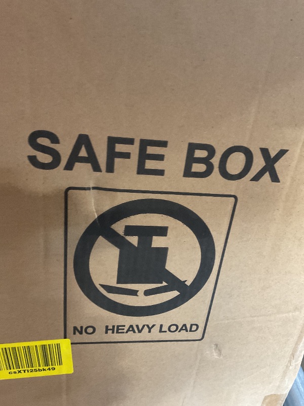 Photo 1 of 2.7 Cuft Safe Box, Home Safe with Fireproof Waterproof Bag, Anti-Theft Digital Security Lock Box with Smart Alert System, Removable Shelf, Mute Function, Personal Document Safes for Money Jewelry