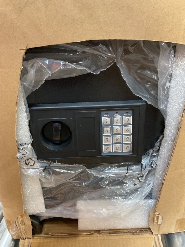 Photo 1 of 2.7 Cuft Safe Box, Home Safe with Fireproof Waterproof Bag, Anti-Theft Digital Security Lock Box with Smart Alert System, Removable Shelf, Mute Function, Personal Document Safes for Money Jewelry