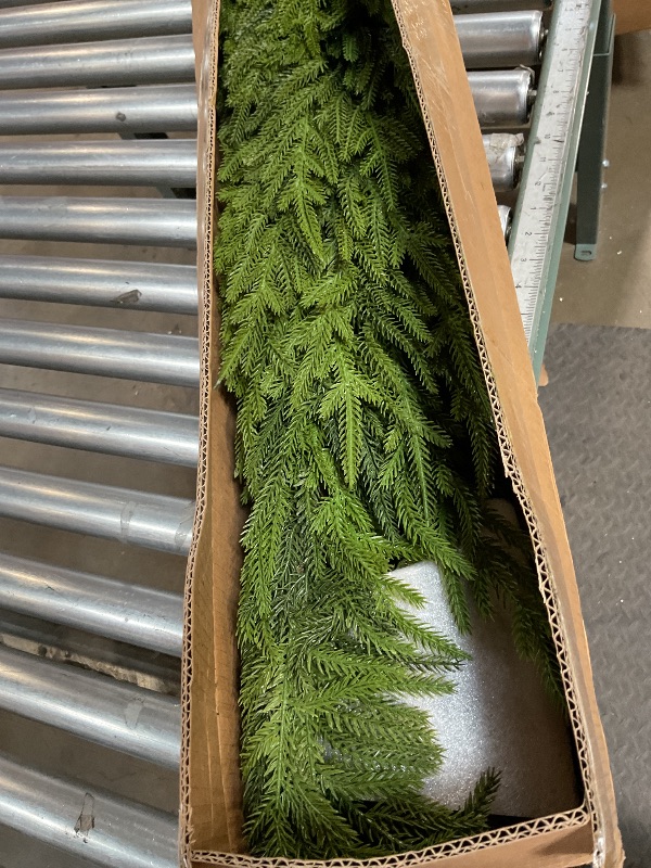 Photo 1 of 4ft Christmas Norfolk Pine Tree Artificial Christmas Tree Faux Potted Plants for Front Porch Christmas Indoor Outdoor Decor?2 PCS