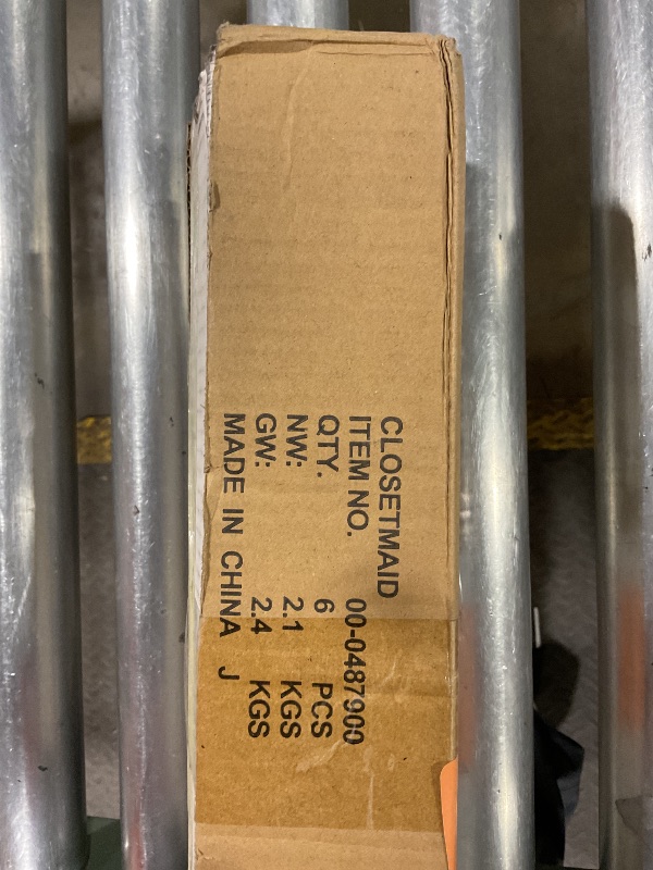 Photo 1 of *FOR DRAWERS* ClosetMaid 12 Pcs Support Brackets for Wire Shelving 12in Wire Shelf Brackets