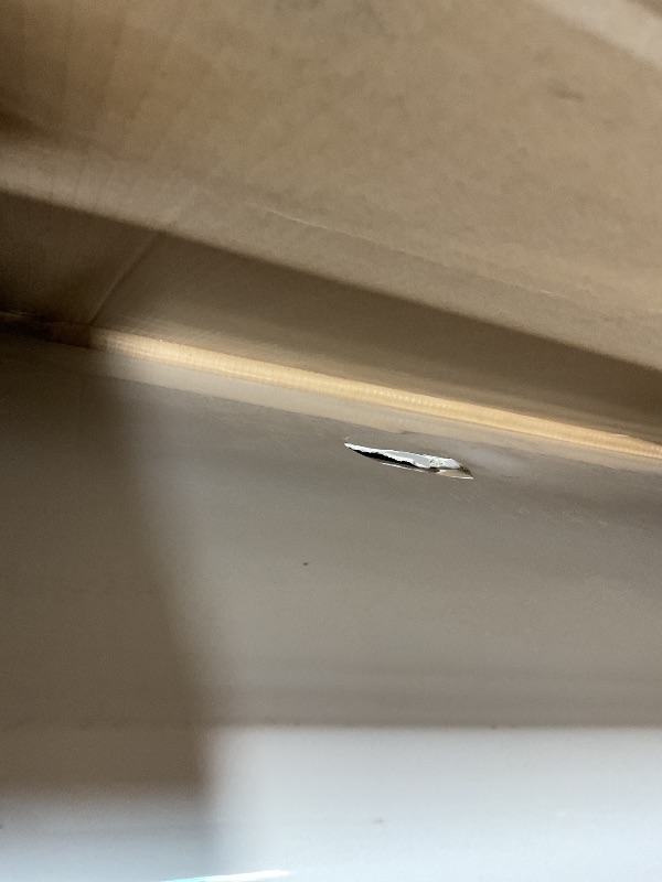 Photo 1 of **CHIPPED CORNER. 3 inch HOLE ON OUTSIDE**American Standard 2973102.020 Studio Integral Apron Bathtub Right Drain 60 in. x 30 in. in White