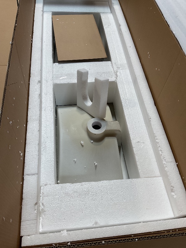 Photo 1 of **18" DEEP**60" Vanity Top Bathroom Sink with 3 Holes