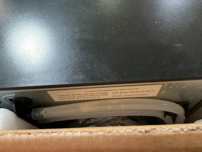 Photo 1 of ***FOR PARTS/ (POWERS ON) NON-FUNCTIONAL** GE Profile Opal 2.0 with 0.75 Gallon Tank, Chewable Crunchable Countertop Nugget Ice Maker, Scoop included, 38 lbs in 24 hours, Pellet Ice Machine with WiFi & Smart Connected, Black Stainless Steel