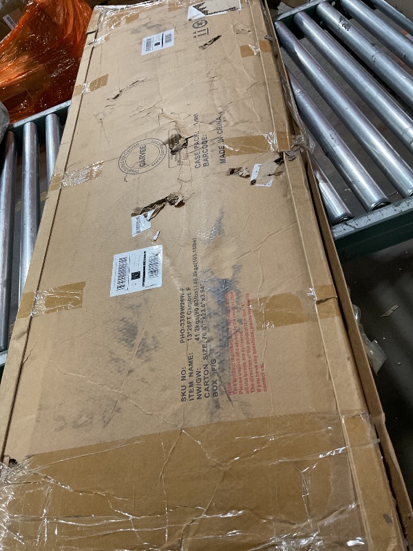 Photo 1 of **FEW SHEETS ONLY**Partial set , not whole carport** Garvee Heavy Duty Carport 13x26 Oversized Metal Shelter Galvanized Steel Frame & Roof Wind & Snow Resistant Outdoor Garage for Boats SUVs Trucks