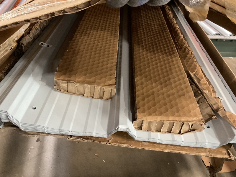 Photo 1 of **FEW SHEETS ONLY**Partial set , not whole carport** Garvee Heavy Duty Carport 13x26 Oversized Metal Shelter Galvanized Steel Frame & Roof Wind & Snow Resistant Outdoor Garage for Boats SUVs Trucks