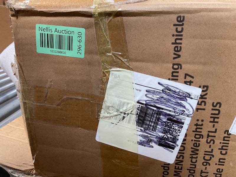 Photo 1 of ***FRONT WHEELS DONT GO TO CART*** DXZ Beach Wagon Cart with Big Wheels for Sand – Folding Collapsible Wagon, Heavy Duty Wagons Carts Foldable for Beach, Camping, Outdoor Gear, Easy Setup Black Grey