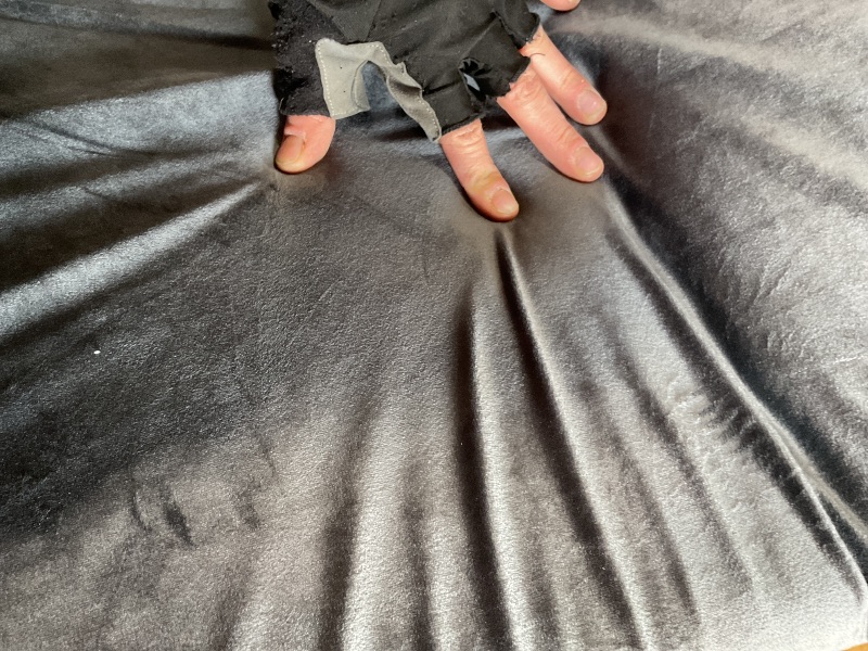 Photo 1 of * NO PILLOW OR PILLOWCASE *Aodisman Sleeping Pad,3-inch Thick Memory Foam Camping Mattress,Portable Roll-Up Mat for Car/Tent/Floor/Cot/Travel,Comfortable Pad for Guests Sleepover