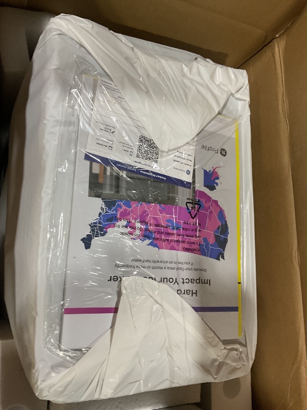 Photo 1 of **FOR PARTS HAS DAMAGES/ MISSING ASSEMBLY PIECES*** Profile Opal 2.0 XL with 1 Gallon Tank, Chewable Crunchable Countertop Nugget Ice Maker, Scoop Included, 38 lbs in 24 Hours, Pellet Ice Machine with WiFi & Smart Connected, Black Stainless