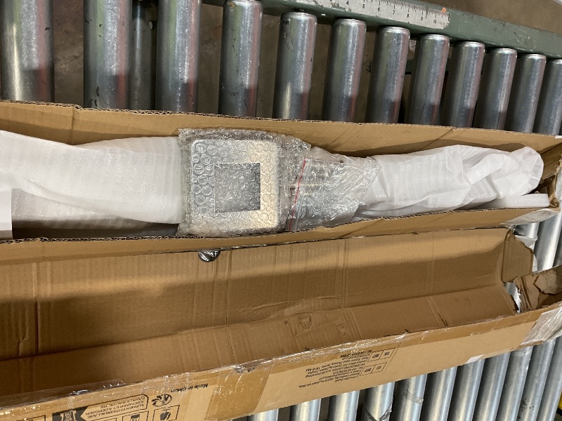 Photo 1 of **PARTIAL SET** VEVOR Cable Railing Post, 42"x2"x2" Deck Railing Post, Silver Stair Post with 30° Pre-Drilled Holes, Stainless Steel Cable Railing System Kit for Indoor Outdoor Deck Balcony,1JZLGZXYS1062TLWC001V0