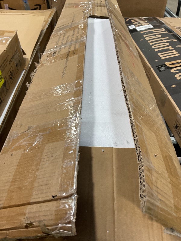 Photo 1 of **POSSIBLY MISSING ASSEMBLY PIECES UNKNOWN DAMAGES OR MISSING PIECES/UNTESTED** FloatiCasa Floating TV Stand, 70IN Fully Assembled Hign Gloss Wall Mounted TV Console with Flip-Down Door & Drawers for Livingroom, Bedroom