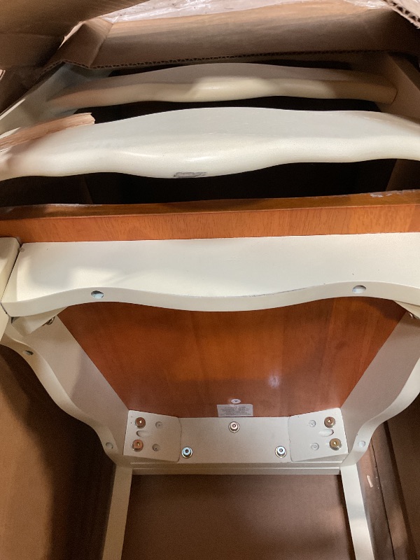 Photo 1 of ***** FOR PARTS ONLY/ NON-FUNCTIONAL/Scratches & Dirty***** Homestyles French Countryside Off-White Dining Chairs, Set of 2