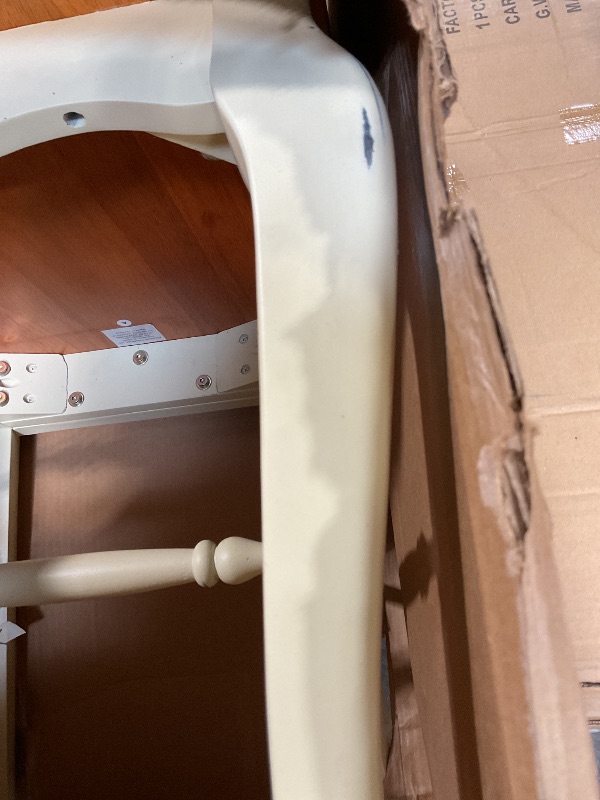 Photo 1 of ***** FOR PARTS ONLY/ NON-FUNCTIONAL/Scratches & Dirty***** Homestyles French Countryside Off-White Dining Chairs, Set of 2