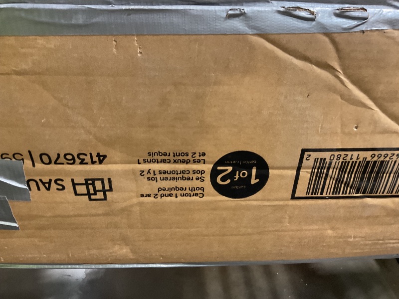 Photo 1 of 2 boxes, loose hardware *** Sauder Palladia L-Shaped Desk, Select Cherry Finish