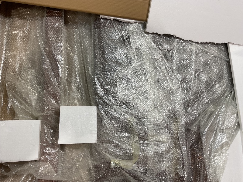 Photo 1 of ***INCOMPLETE SET BOX 1 OF 2 **** ACME Dresden California King Bed - - PU & Cherry Oak