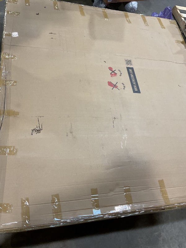 Photo 1 of ***INCOMPLETE SET BOX 1 OF 2 **** ACME Dresden California King Bed - - PU & Cherry Oak