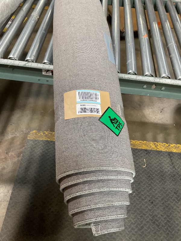 Photo 1 of ***DIRTY **** Loloi Magnolia Home by Joanna Gaines Sinclair Collection SIN-04 Natural/Sage 7'-6" x 9'-6", .25" Pile Height, Machine Washable, Area Rug