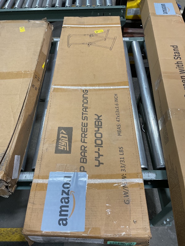 Photo 1 of **PARTS ONLY/MISSING PARTS**YYJO Foldable Pull Up Bar Free Standing Multi-function Power Tower Dip Bar Home Gym Strength Training Equipment 300 LBS Weight Capacity